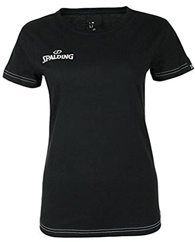 Spalding Herren T-Shirt 4her Team II, schwarz, XL, 300307501