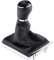 Schaltknauf 6-Gang und Rückwärtsgang Schaltknauf-Stick Drehknopf-Ersatzsatz Kofferraum-Kit Getriebe Shift Knop Gamasche Boot Cover für Passat B7 2011-2012