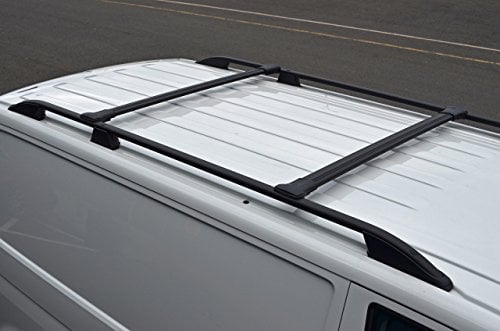 Black Cross Bars For Roof Rack To Fit T5 Transporter (2003-15)