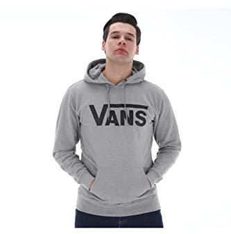 Vans Mn Classic Po Felpa con Cappuccio II, Grey (Cement Heatherblack Ady), XL Uomo