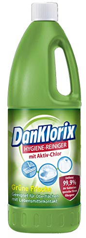 DanKlorix Hygiene Reiniger Grüne Frische, 1.5 L