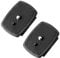 Erduoduo Universal Quick Release QR Plate Tripod Head for Velbon CX-460 CX-460mini CX-444 CX-888 CX-470 CX-570 CX-690 DF-50/ Sony VCT-D580RM VCT-D680RM VCT-R640 / QB-4W(Pack of 2)