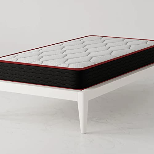 IZTOSS Matelas 90x200 - Épaisseur 16cm - Luxe Matelas de Lit d'Adulte et d'enfant - Mousse à Mémoire - 7 Zones de Confort Mousse Mémoire Adaptative