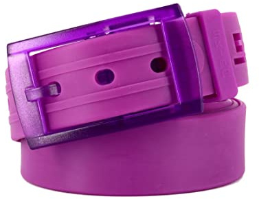 Cravate Avenue Signature Skimp. Ceinture Souple. Originale - Violet Cassis, Uni - Produit Original - Designé En France