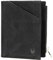 Herren Leder Slim Wallet mit Münzfach - Herren Front Pocket Wallet - Minimalistische Brieftasche RFID-Blockierung Karteninhaber - Leder Bifold Slim Wallet für Männer mit schönen Geschenk-Box