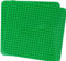 Große Bauplatte Kompatibel mit Lego Duplo Platten, Classic Grundplatte für DUPLO Sets,38 * 38cm Platten-Set für Kreatives Vorschulspielzeug,Grün (2 Stück)