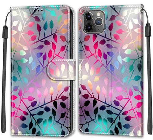 Case for iPhone 11 Pro Max, Premium PU Leather Flip Wallet Case Shockproof Protective Phone Case for iPhone 11 Pro Max