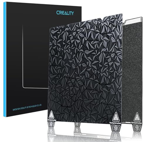 Creality Official Ender 3 V3 KE Dual-Sided Printing Platform Board Kit (Glossy PEO+Coated PEI) Build Plate 235x235mm for Ender-3 Ender-3 S1/Ender 5 S1 Ender 3 Neo/Ender 3 V2 Neo/3 V3 SE/CR-10 SE/K1
