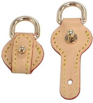 Senral 1 Paar Vachetta Leder Extende Hardware Schutz, Nano Noe Diane Taschenschutz Abdeckung,Verhindert Ware, Schnalle, Verhindert Abrieb, Schützende Schnalle,Taschenzubehör