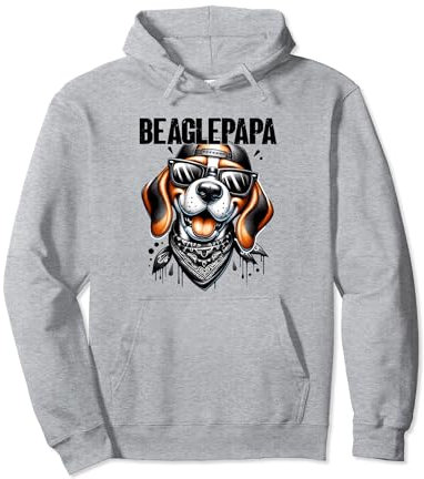 Beagle Hund Damen Hunde Pullover Hoodie