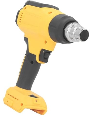 300W Cordless Heat Gun 30~550°C Fast Heating Hot Air Gun Ceramic Heating Fast Heating LED Display Cordless Heat Gun Compatible for DCB200 18V Batteries