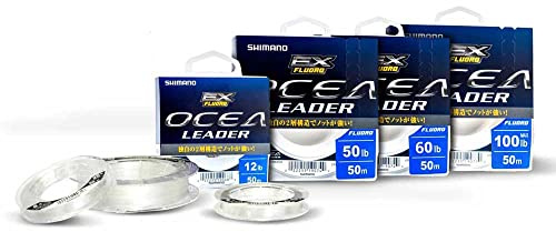 SHIMANO Line Ocea EX Fluoro Leader 50m 0.713mm 60lb Klar