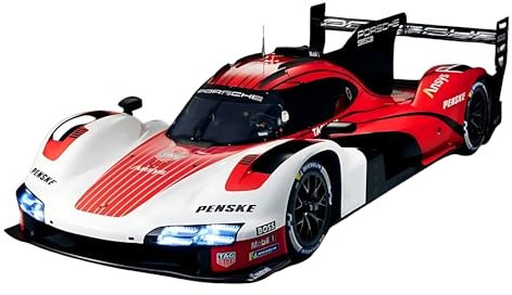 Bburago - Porsche 963 Le Mans - Realistisches Modellauto im Maßstab 1:43, Diecast-Replik mit offizieller Porsche-Lizenz, empfohlenes Alter 14+ Jahre