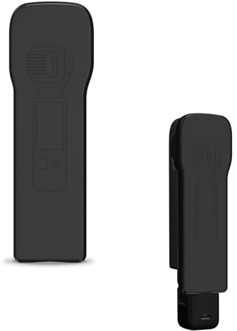BRDRC Osmo Pocket 3 Protector Cover Case for DJI OSMO Pocket 3 Creator Combo, Gimbal Lens Protector Cap Hard Protective Case for Osmo Pocket 3 Camera Accessories(Black)
