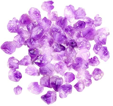 Adorno de escritorio de cristal, adorno de amatista de 100 g, cristales pequeños, decoración de mesa, cristales y piedras, decoración del hogar, decoración de escritorio de cristal, piedras decorativa