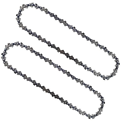 Opuladuo 2PC 8 Inch Pole Saw Chain for RYOBI P2580 / P2508BTL / P2510 / P4360 / P4361, 8 Pruning Chainsaw Replacement Chain for RYOBI P5453 / P5452BTL