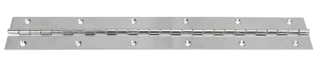 HKINBAS Boat Piano Hinge 316 Stainless Steel 14in Length 2in Width Continuous Cabinet Door Folding Hinges High Polished for Boat Yacht