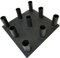 9-Hole Olympic Barbell Storage Rack, 44 x 44 cm Base, Vertical Stand, Black9 Hole Olympic Barbell Holder Maximize your gym space with our innovative 9 Hole Olympic Barbell Holder. This sleek, space-