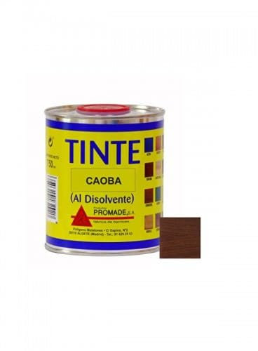 Promade - Tinte al disolvente para teñir la madera. Tonos de madera y colores vivos y modernos (750 ml, Caoba)