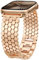 TOYOUTHS Compatible with Apple Watch Strap 41mm 40mm 38mm 42mm Women, Dressy Honeycomb Metal Strap Designer Rose Gold Link Bracelet Wristband for iWatch Series 11 10 9 8 7 6 5 4 SE 3 2 1
