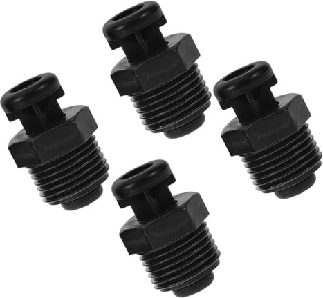 VICASKY 4pcs Valvola di sfiato Per Agricoltura Robusto Vacuum Valvole Di Scarico Per Impianti di Irrigazione Efficienti Per Installare Durevole