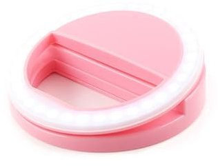 DIYEAH Selfie Ring Light for Phone Led Bulbs Portable Clip Ring Light Ringlight for Smartphone Camera Enhance Your