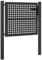 Stahl Gartentor 105x125 cm Anthrazit - Robustes Absperrgitter für Garten & Einfahrt, Witterungsbeständig & Langlebig, Ideal als Sichtschutz und Sicherheit