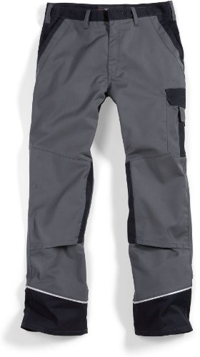 BP 1609-559-53-60n Arbeitshosen, mit Taschen, 245,00 g/m² Stoffmischung, dunkelgrau/schwarz, 60n