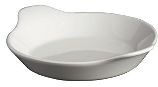 Genware NEV-SPF15-W Royal Round Eared Dish, 15 cm, White (Pack of 6)