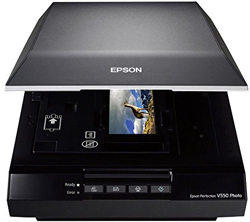 Epson Perfection V550 Color Photo, Image, Film, Negative & Document Scanner with 6400 DPI Optical Resolution