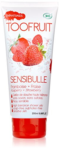 Too Fruit Organic Skincare for Teen Shower Gel, Rasberry and Strawberry, 6.66 Fluid Ounce by Too Fruit Organic Skincare for Teen