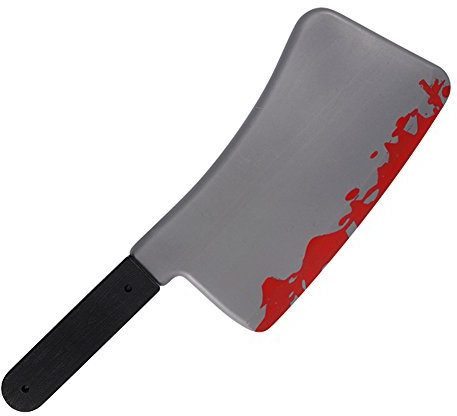 Blooded Cleaver Halloween Costume Accessory Fancy Dress Adults Horror Prop