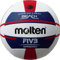 Molten Beach Volleyball Europe, Weiß/Blau/Rot,5