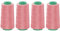 dalipo - Polyester Overlockgarn 4 x 2500m, rosa