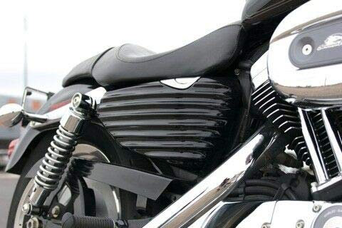 04-12 Harley Sportster Superlow Iron 883 48 Cafe Racer Toolbox Couvercles de batterie XL