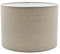 Lampenschirm-Trommel-Zylinder-Form-Lounge-Stil-Ø 36 cm Beige Grau elegant für Stehleuchten oder Hängelampen
