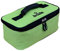 Acclaim Rome Heavyweight Nylon Two Bowl Level Lawn Flat Green Short Mat Bowls Bag With Removable Dividers (Lime Green)