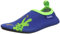 Playshoes Jungen Unisex Kinder Barfuß Aqua-Schuhe Krokodil, Marine Blau, 30/31 EU