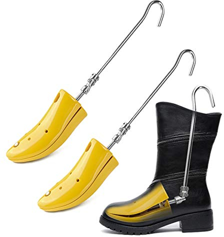 whiteswan Shoe Stretcher for Boots Adjustable Shoe Trees Stretching Hiking Working Boots Professional Shoe Stretcher for Women and Men,Small size