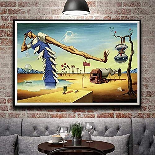 YYLPLLE Salvador Dali Puzzle, 1000 Stück, abstraktes Kunst-Puzzle, einzigartiges Geschenk zum Selbermachen, Kinder, Erwachsene, 50 x 75 cm