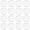 PandaHall 60Pcs 304 Edelstahl Blank Stamping Tag Anhänger Flache Runde Leere Stempelanhänger Anhänger Charms Durchmesser 15mm Für Halskette Ohrring Die Schmuckherstellung