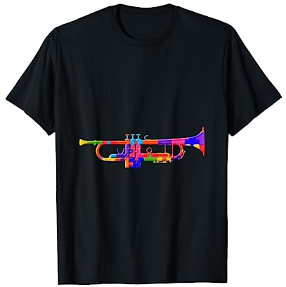 Trompete-Musik-Trompeter Puzzle Autism Puzzle T-Shirt