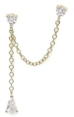 Mono-Ohrring Mabina Damen 563495