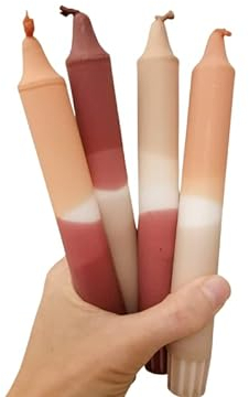 Lichtblick Kerzenmanufaktur/Dip Dye Kerzen/HÖSTELD / 4er Set