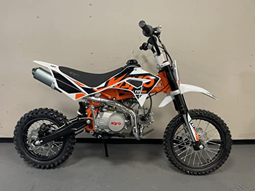 Kayo Dirt Bike Cross TD125 12/14“ Räder 4 Gang Schalter Kinder Dirtbike Pitbike Cross Bike
