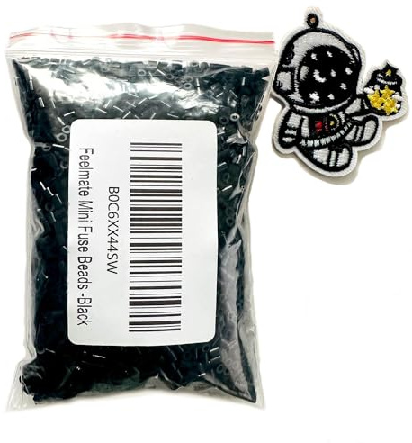 Feelmate Mini Fuse Beads Kit 5,000 pcs 2.6mm Tiny Fuse Beads Kit Iron Beading Craft Set