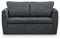 BEAUTY SOFA Mars Meble Schlafsofa Kamel Zweisitzer mit Schlaffunktion Liegefläche 188x122 cm Velour Relaxsofa mit Bettkasten, Farbe: Dunkelgrau, Terra 96