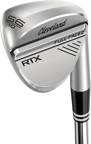 Cleveland Golf RTX Full-Face 2 Wedge, Satin, 56 Degrees, Steel, Right Hand