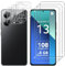 Lutree pour Xiaomi Redmi Note 13 4G Verre Trempé, 3+3 Pièces Protection écran+Caméra Arrière Protecteur Film, 9H Dureté HD Anti-Rayures Sans Bulles Protecteurs d'écran