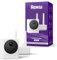 Roku Telecamera di sicurezza per esterni per la sicurezza domestica, telecamera di sicurezza wireless resistente agli agenti atmosferici IP65 con visione notturna HD 1080p, funziona con Alexa e Google